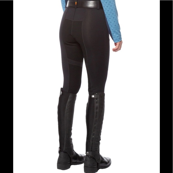 NWOT Kerrits Flex Tight II Fullseat Black Breeches Equestrian - Picture 4 of 11